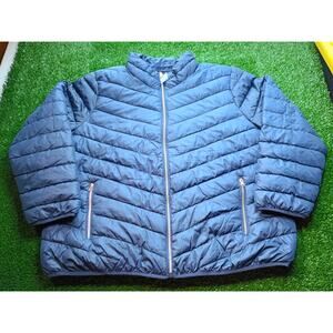 Big Chill Women's Plus Packable Puffer Jacket 3X